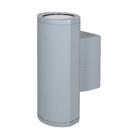 Access Lighting Trident, BiDirectional Outdoor LED Wall Mount, Satin Finish, Clear Glass 20389LEDDMGLP-SAT/CLR